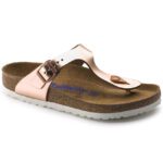 Birkenstock Gizeh Soft Regular Fit, Metallic Copper