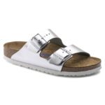 Birkenstock Arizona Soft Footbed, Silver