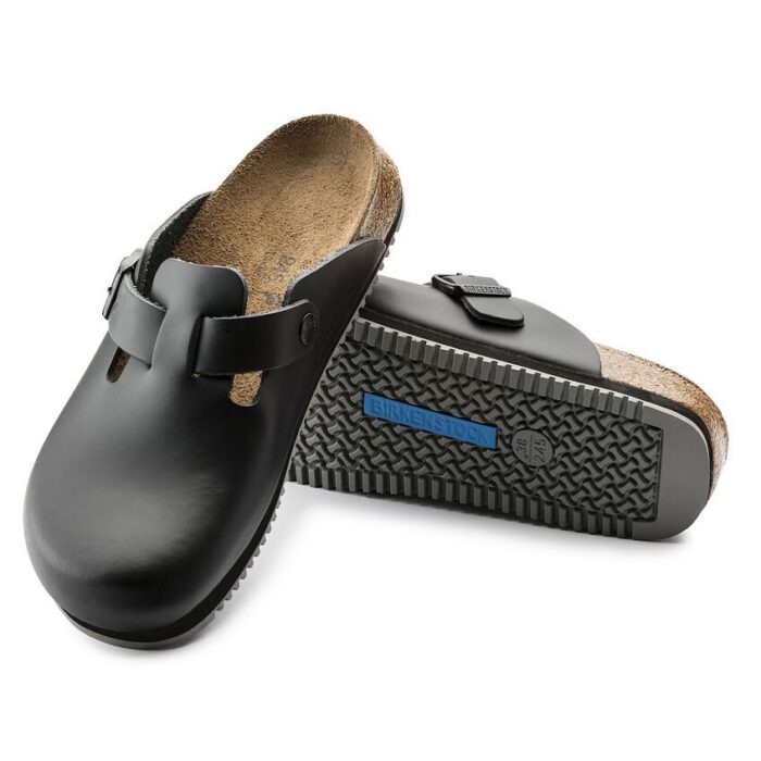 Επαγγελματικά Σαμπώ Birkenstock Boston SL Αντικραδασμικό - Μάυρο - Image 2