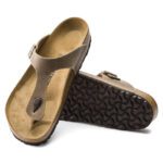 Birkenstock Gizeh Regular Fit Παντόφλα, Tobacco Brown - Image 2