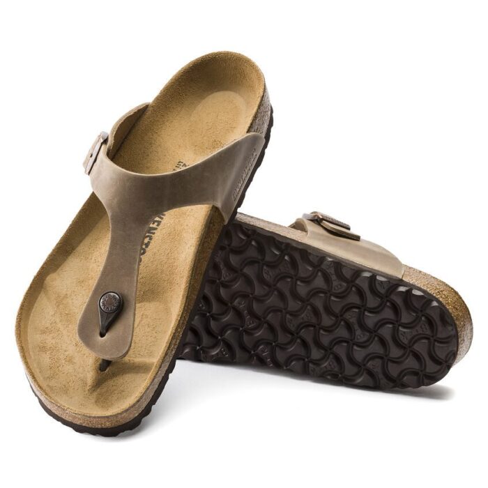 Birkenstock Gizeh Regular Fit Παντόφλα, Tobacco Brown - Image 2