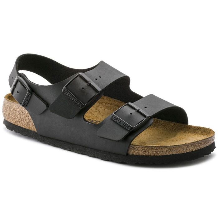 Birkenstock Milano Narrow Πέδιλο, Μαύρο - Καφέ - Image 1