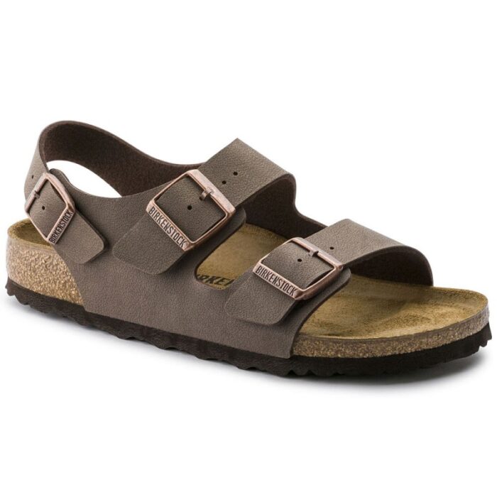 Birkenstock Milano Narrow Πέδιλο, Μαύρο - Καφέ - Image 3