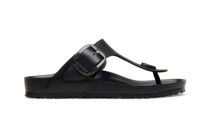 "Birkenstock" 'Gizeh' Big Buckle Eva Regular Fit Black - Image 3