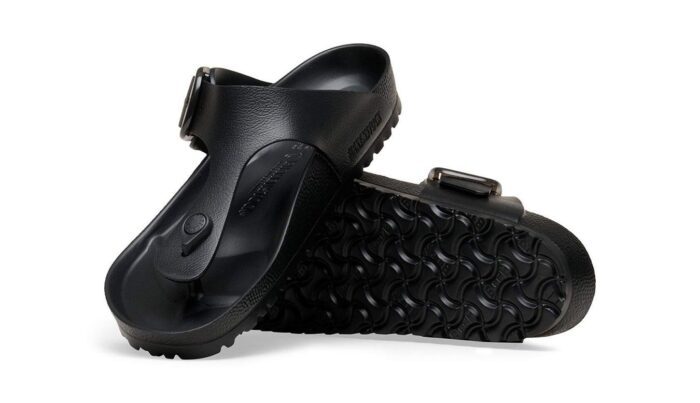 "Birkenstock" 'Gizeh' Big Buckle Eva Regular Fit Black - Image 4