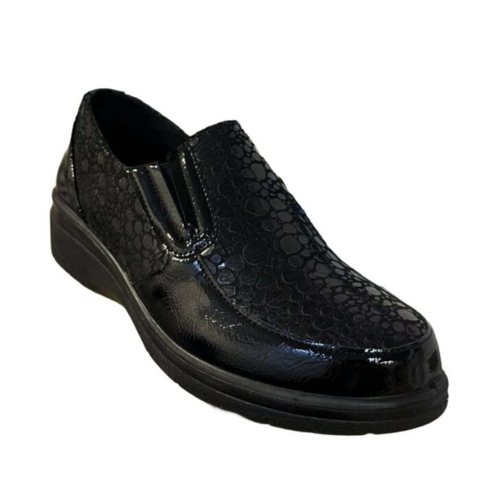“Level” Anatomic Γυναικεία Ανατομικά Loafers Μαύρο - Image 5