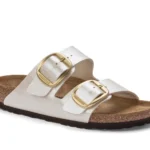 Birkenstock Arizona Big Buckle Narrow Fit , Graceful Pearl