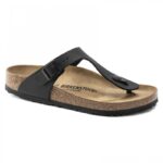 Birkenstock Gizeh BS Regular Fit Παντόφλα, Μαύρο