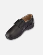 Stretch και δερμάτινο παπούτσι - Olive 7131 - Image 3