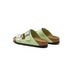Birkenstock Arizona Faded Lime Nubuck Leather - Image 2
