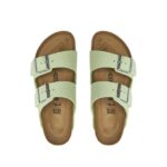 Birkenstock Arizona Faded Lime Nubuck Leather