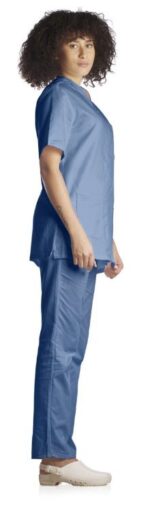 Ιατρική Στολή Unisex με φερμουάρ από 100% βαμβάκι - Image 8