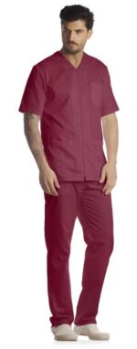 Ιατρική Στολή Unisex με φερμουάρ από 100% βαμβάκι - Image 4