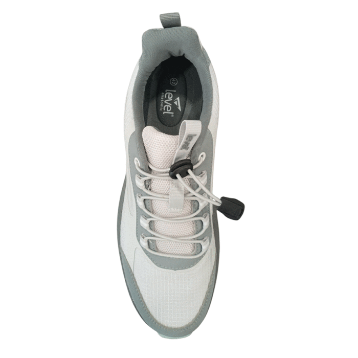 Level Ανδρικό Aνατομικό Sneaker Λευκό 3197 - Image 3