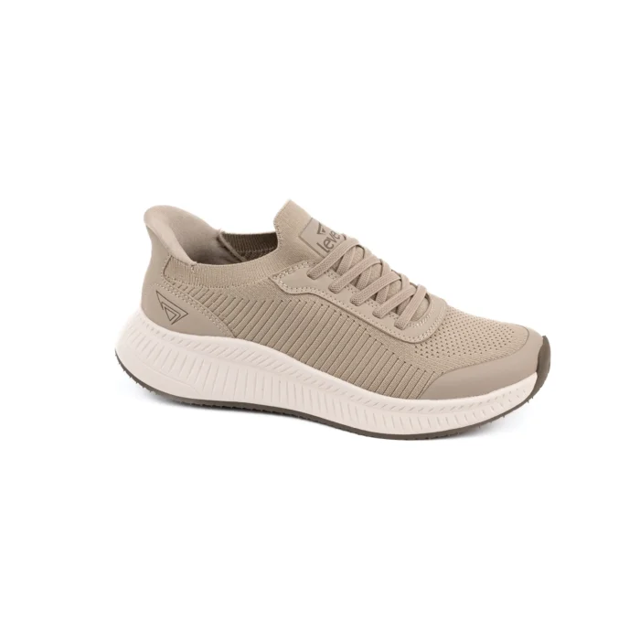 “Level” Γυναικείο Αθλητικό Sneaker Μπέζ ‘Slip-On’ 3209 - Image 1